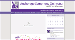 Desktop Screenshot of anchoragesymphony.instantencore.com